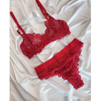 Комплект спокусливого мережева "Rouge Amour" - mod 0007745 будь на висоті